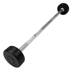 Strength Training Fitness Equipment PU Fixed Barbell