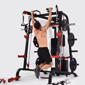 Strength Training Gym Machine Steel Smith Body Building Multi Function Station for Chest and Arms