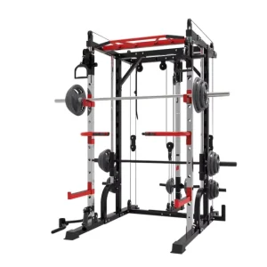 Strength Training Gym Machine Steel Smith Multi Function Station for Chest and Arms