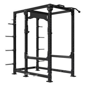 Strength Training Machine Half Rack Multi-Functional Squat Exercise Equipment for Biceps and Triceps