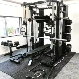 Strength Training Multifunctional Smith Machine for Home and Gym