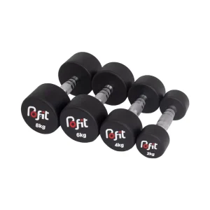 Strength Training Steel Dumbbells for Arms and Weight Lifting