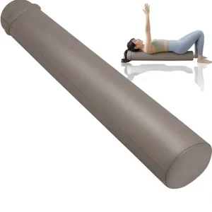 Stretch Pole 100cm, 5 Colors, Plain Pattern, Pilates Foam Roller, 130kg Capacity