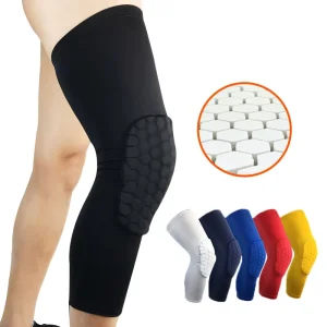 Stretch Sports Leg and Knee Protectors for Basketball Cycling Running