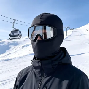 Summer UV Protection 1 Hole Cycling Face Mask Ice Silk Breathable Stretch Motorcycle Outdoor Sports Full Face Balaclava