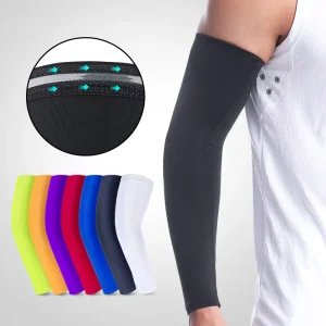 Sun Protection Basketball Wrist Arm Guard Extended Elbow Running Sleeves Sports Protective Gear for Fitness
