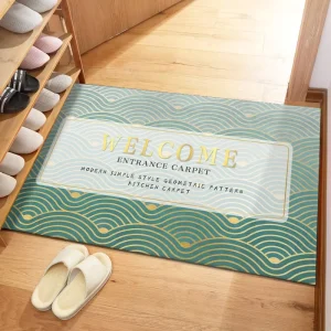Super Absorbent Diatom Mud Stone Bath Mat Rubber Non-Slip Backing Pet-Friendly Shower Mat