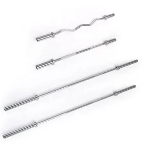 Super Curl Steel Barbell Bar, 1.2 m, Fitness Workout