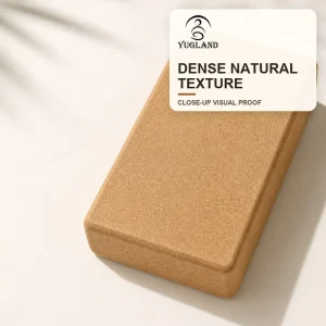 Superyacht Pro Cork Yoga Block Salt Resistant Foam Brick for Maritime