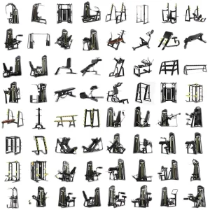 Supplier Complete Strength and Aerobic Gym Equipment Package for Hotel Fitness Centers and Commercial Clubs