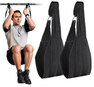 Suspension Trainer Ab training Band Tummy tightening Sling Pull up Leg raise Aid Arm supporting bar Assist Nylon