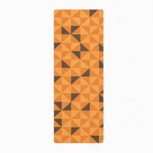 Sustainable Printed Cork Yoga Mat 3mm Non-Slip Natural Rubber Base for Aerobic Exercise Bulk Supplier