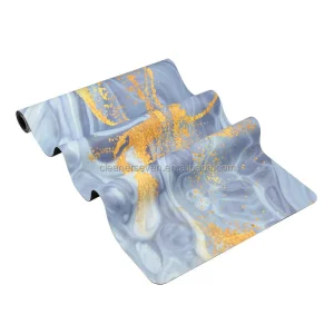 Sustainable Rubber Yoga Mat Kit with Wheel Strap and Block