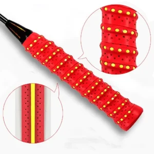 Sweat-Absorbing Anti-Slip Polyurethane Overgrip Tape for Tennis, Badminton, Squash, Hockey and Padel