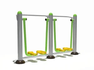 Swing Chair Integrated Trainer Outdoor Fitness Equipment Set for Schools and Sports Paths