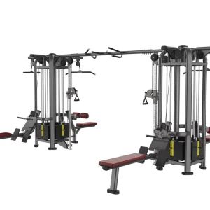 TAP888 8-Station Multi-Gym Fitness Equipment for Commercial Gyms, 100kg One-Side Weight Stack