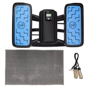 TBJ-01 Portable Mini Steel Twist Stair Stepper with Pedal Bands