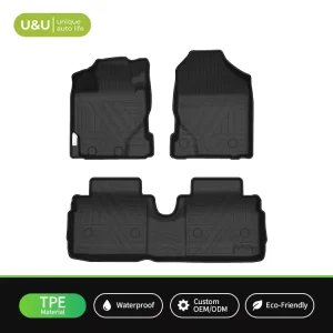 TPE Automotive Floor Liner Mat Set for Vios