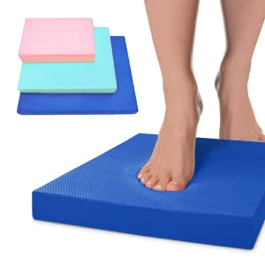 TPE Balance Pad 50x40x6 cm Thick Non-Slip Cushion for Yoga, Pilates, and Rehabilitation