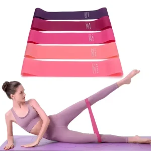 TPE Bulk Flat Workout Wrestling Resistance Exercise Bands for Physical Rehabilitation