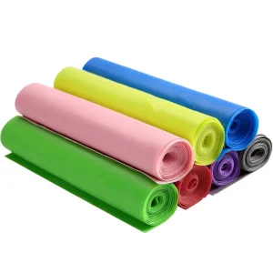 TPE Colorful Fitness Yoga Bands Stretch Belt Elastic Tension Rubber Band Strap Sport Belt Strength Training Bands for Women