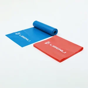 TPE Customizable-Color Latex-Free Exercise Band Roll for Fitness Training