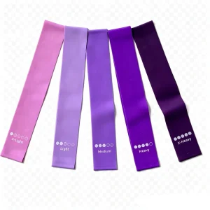 TPE Elastic Loop Band Set for Yoga, Stretching, and Home Exercise