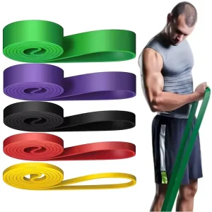 TPE Elastic Resistance Belt for Home Fitness and Track & Field Training