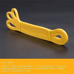 TPE Lightweight Breathable Soft Resistance Band Set for Pull-Up Assistance