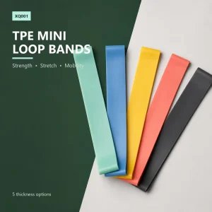 TPE Loop Fitness Resistance Band for Gym Yoga Stretching Eco-Friendly High Elastic