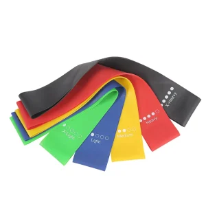 TPE Mini Loop Resistance Band Set for Gym Stretching and Exercise