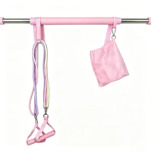 TPE Pilates Bar with Resistance Band for Full Body Stretching Home Gym OEM Supply