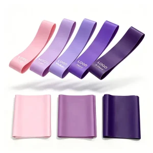 TPE Pilates Resistance Bands for Yoga, Fitness, Dance, and Stretching