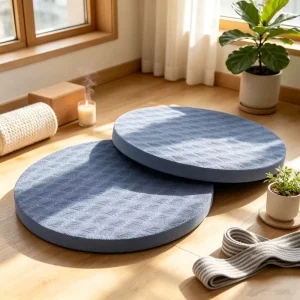 TPE Pilates Yoga Knee Pads, 2 Pieces, Non-Slip, for Exercise