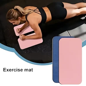 TPE Plank Support Exercise Mat 13.4 x 6.7 Inch Non-Slip Knee and Kneeling Pad