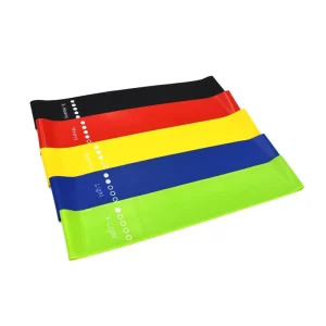 TPE Resistance Band Set, 5-Level Pull-Up Assist Bands for Home Workout, Bodybuilding, and Physical Therapy