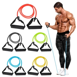 TPE Resistance Bands Set Exercise Fitness Equipment Home Workout Training