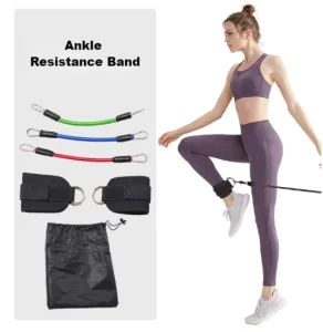 TPE Resistance Loop Exercise Bands Gym Workout Leg Muscle Trainer Hip Training Adult Use