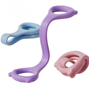 TPE Short Stretch Resistance Bands for Yoga, Pilates, and Whole-Body Stretching