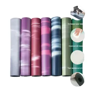 TPE Thickened Widened Shock-Absorbing Anti-Slip Yoga Mat for Dance, Home Yoga, and Sit-Up Training