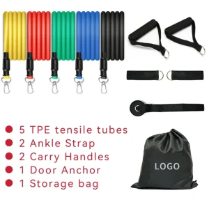 TPE Wear-Resistant Elastic Loop Resistance Bands for Gym Training and Rehabilitation