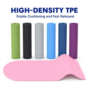 TPE Workout Training Mat 183x61cm 6mm Half Round Arched End Lightweight Portable Manufacturer