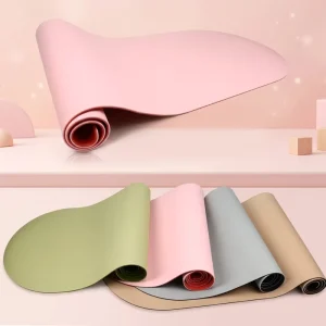 TPE Yoga Mat Eco-Friendly Custom Logo Thick Non-Slip Pilates Fitness Mat