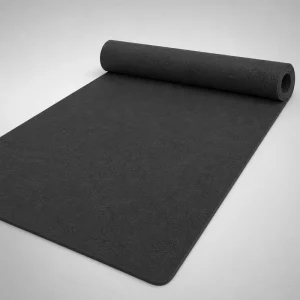 TPE Yoga Mat Single Color Non-Slip Pilates Exercise Pad for Studio Workouts Factory Vendor