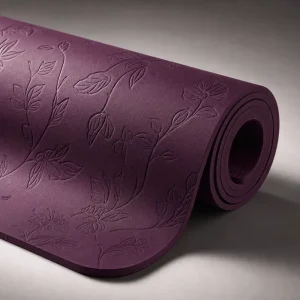 TPE Yoga Mat for Pilates Reformer, Single Color, Non-Slip, Factory