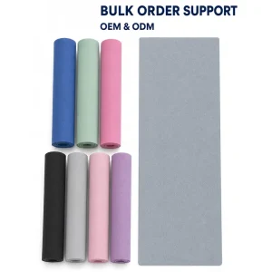TPE Yoga Meditation Pad 183x61cm 6mm Rectangular Resilient Cushioning Joint Protection Fitness Mat Factory Supplier