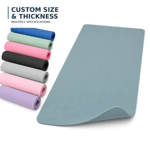 TPE Yoga Pad 183x61cm 6mm Rectangular High-Resilience Shock-Absorbing Odorless Recyclable Mat Supplier