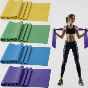 TPE Yoga Resistance Band Fitness Resistance Loop for Butt Lift Yoga Pull Up Strap and Body Shaping