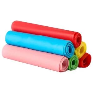 TPE and Rubber Yoga Fitness Exercise Resistance Bands, Elastic Stretch Strip Type