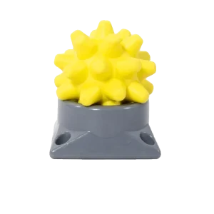 TPR Hedgehog Massage Ball Musical Function Lightweight Handheld for Yoga and Pilates